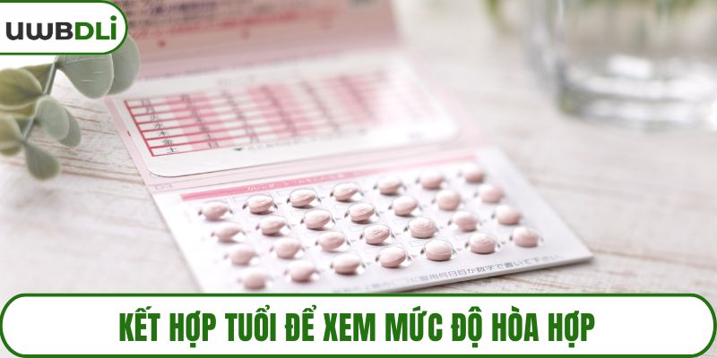 Kết hợp tuổi để xem mức độ hòa hợp