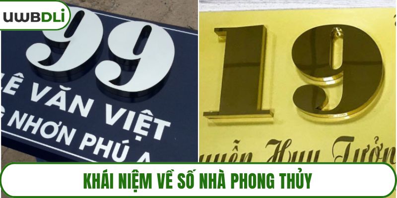 Khái niệm về số nhà phong thủy