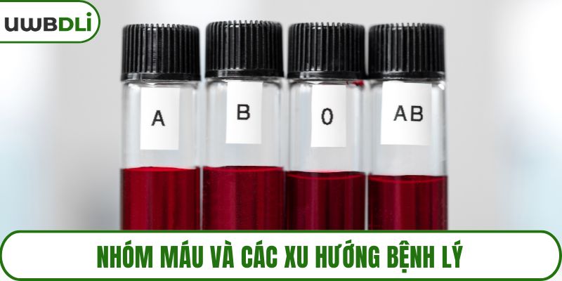 Nhóm máu và các xu hướng bệnh lý