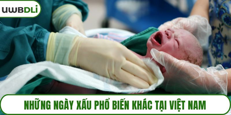 Những ngày xấu phổ biến khác tại Việt Nam
