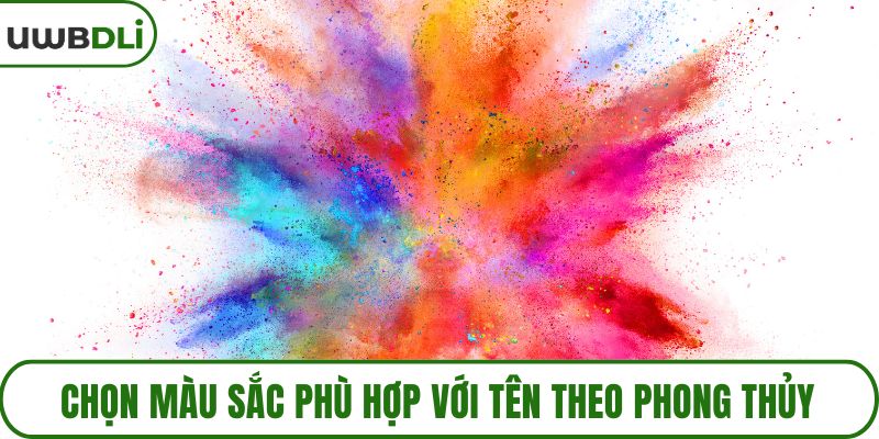 Tên và màu sắc phong thủy
