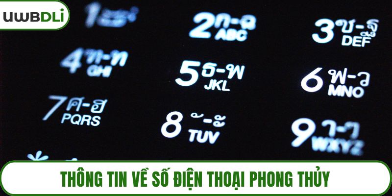 Thông tin về số điện thoại phong thủy